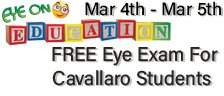Eye On Education - Free Vision Exam